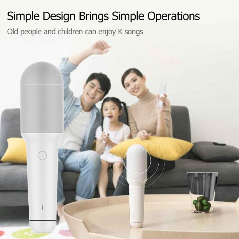 Micro tích hợp loa hát karaoke Xiaomi Yuemi YMI YMMKF01 micro hát karaoke bluetooth trực tiếp cao cấp - Minh Tín shop