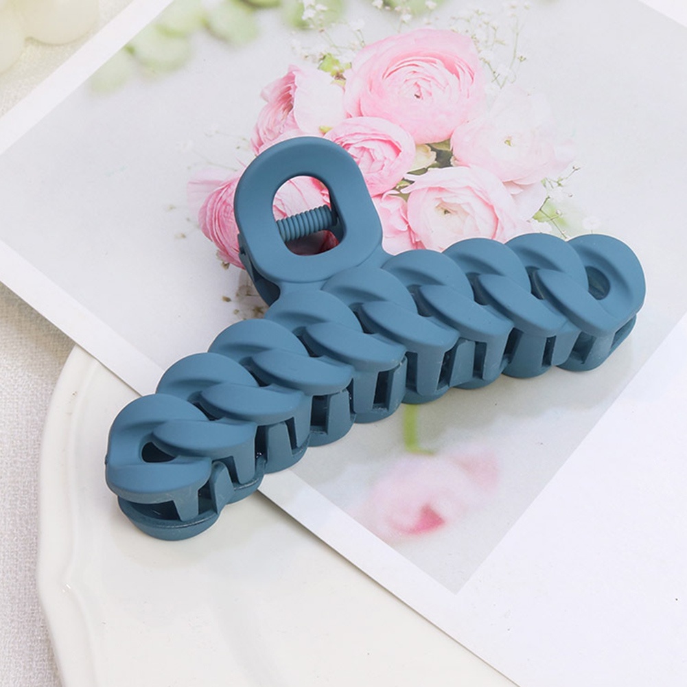 Kẹp Tóc Càng Cua Cỡ Lớn Màu Trơn Thời Trang Hàn Quốc Cho Nữ