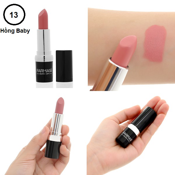 [Ver 2] Son Môi True Color Lipstick Date 2023 Farmasi 4gr (1700LIP)