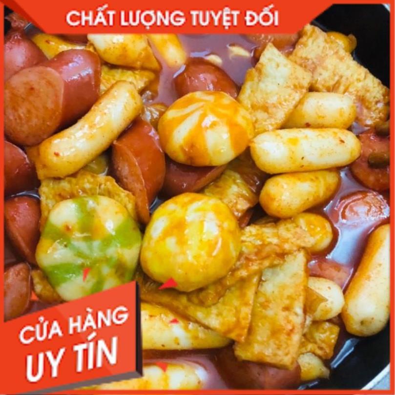 Tổng Buôn Siêu Rẻ > BÁNH GẠO NHÂN PHÔ MAI  NẤU TOKBOKKI HÀN QUỐC 500G/1KG