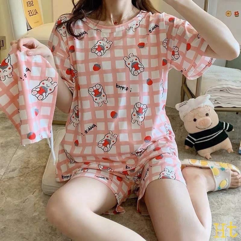 Bộ ngủ kẻ gấu HT12 0622