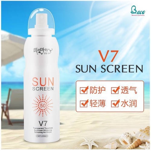 Xịt chống nắng V7 Sun Screen Hàn Quốc