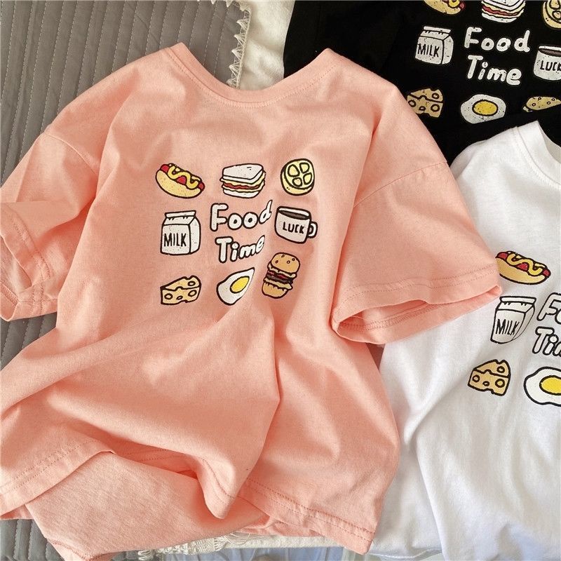 Áo Thun Tay Ngắn In Họa Tiết Hoạt Hình Dễ Thương Cho Bé Trai