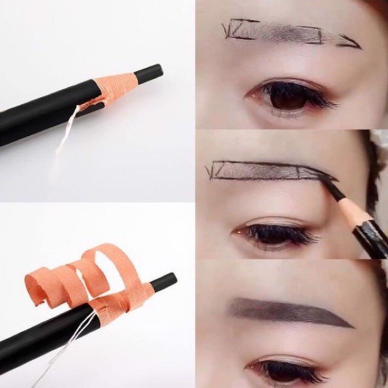 Chì Kẻ Chân Mày Coloured Soft Cosmetic Art