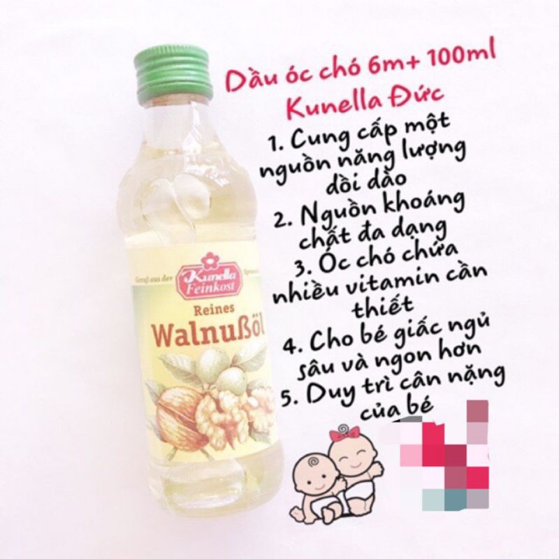 Dầu óc chó Đức 100ml (date 2022)