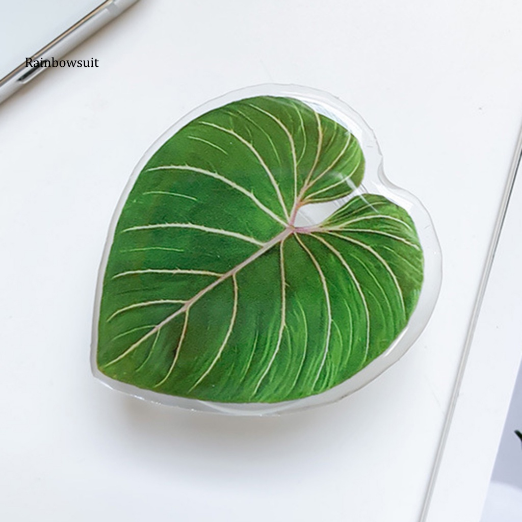 [RB] Giá Đỡ Điện Thoại Hình Chiếc Lá Siêu Nhẹ Trang Trí Nhà Cửa