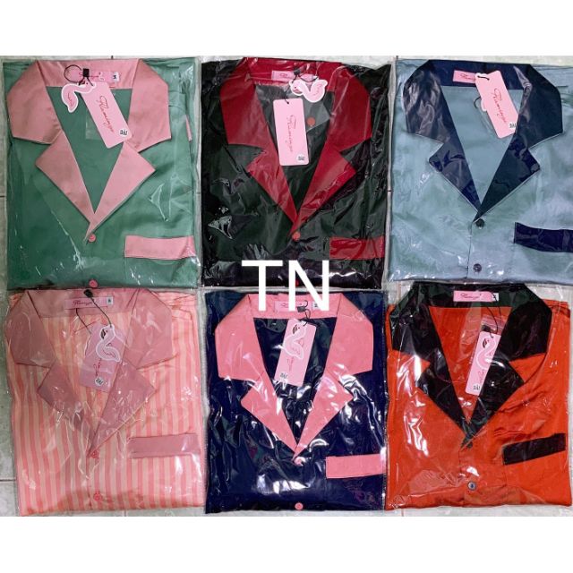 Đồ bộ satin lụa