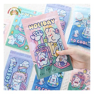 TÚI ZIP CUTE ĐỰNG VĂN PHÒNG PHẨM | MOT230