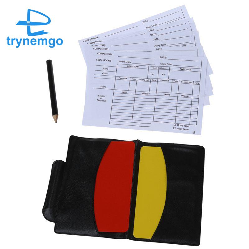 Bộ Thẻ Vàng Và Đỏ Cho Trọng Tài Bóng Đá