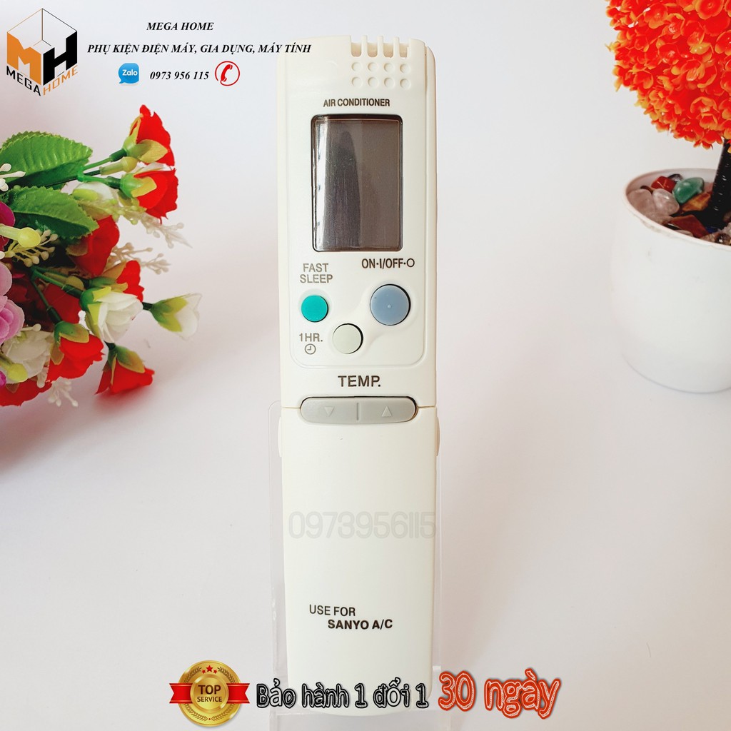 Điều khiển điều hòa SANYO - Remote máy lạnh SANYO hàng loại 1, bảo hành đổi trả 30 ngày