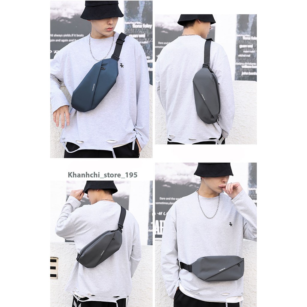 [ƯA CHUỘNG] Túi đeo chéo nam Haoshuai chất liệu vải Oxford chống thấm nước cực đỉnh BG010 | BigBuy360 - bigbuy360.vn