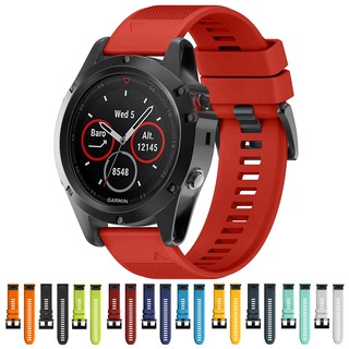 Dây đeo đồng hồ thông minh bằng silicon 26mm cho Garmin Fenix 6x / Fenix 6x Pro / Fenix 3 / Fenix 3hr / Fenix 5x