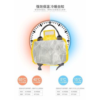 TÚI VẢI GIỮ NHIỆT HÌNH CÁ[ GIÁ CHUẨN SHOPEE ]