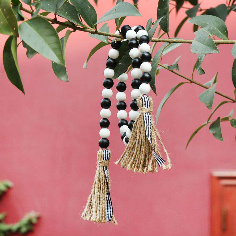 Khay Đựng Hạt Gỗ Nhiều Màu Sắc Dùng Trang Trí Nhà Nông Trại