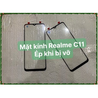 Mặt Kính ép Realme C11/C12/C15 (Keo OCA)