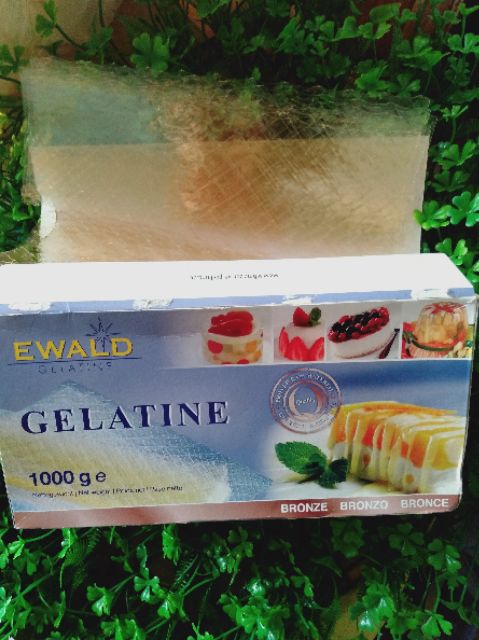 COMBO 5 LÁ GELATIN EWALD NHẬP KHẨU TỪ ĐỨC