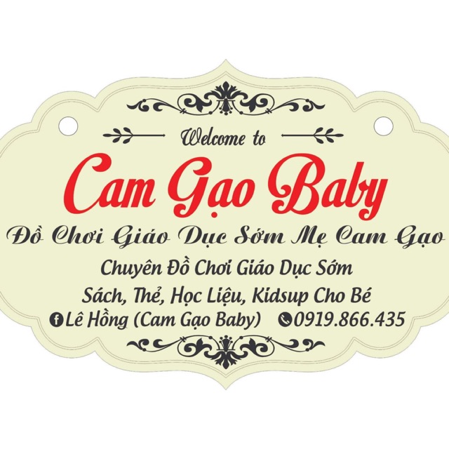 Đồ chơi giáo dục sớm mẹ Cam, Cửa hàng trực tuyến | BigBuy360 - bigbuy360.vn