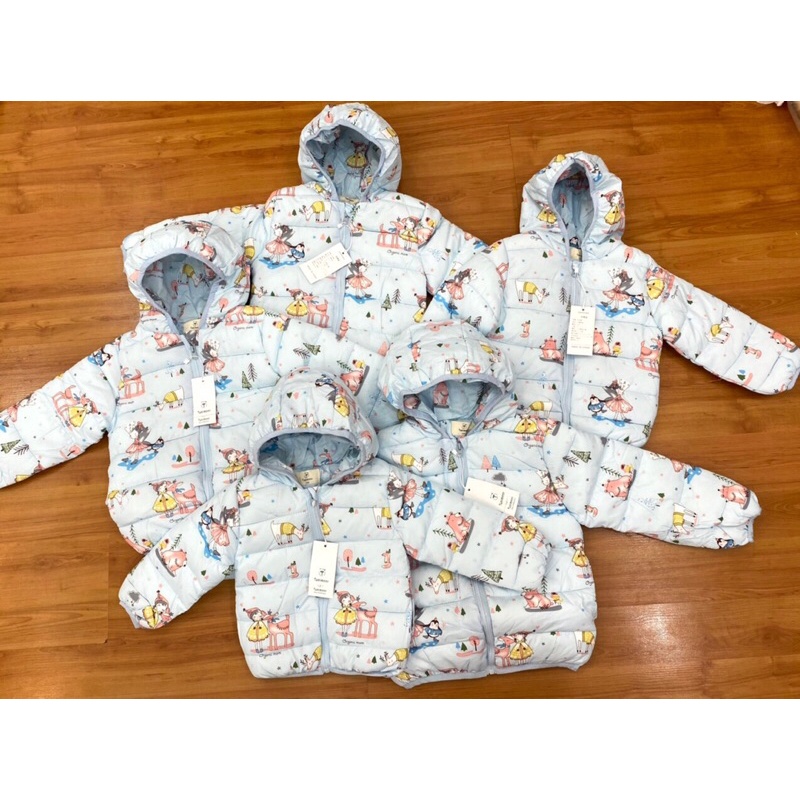 Áo khoác tuu cho bé gái