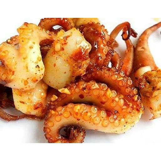 Râu Bạch Tuộc Khổng Lồ To Giòn Sừn Sựt, Túi 1kg Hút Chân Không, Vệ Sinh AN Toàn Thực Phẩm
