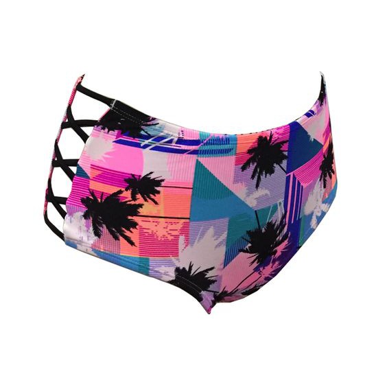 Quần bơi tự phối lưng cao ColorfulSexy | BigBuy360 - bigbuy360.vn