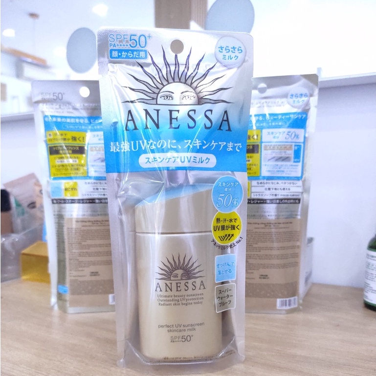 Sữa chống nắng Anessa Perfect UV SPF 50+, PA++++