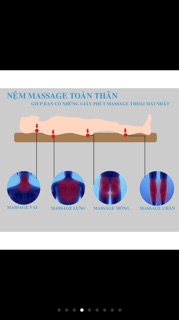 Nệm massage toàn thân