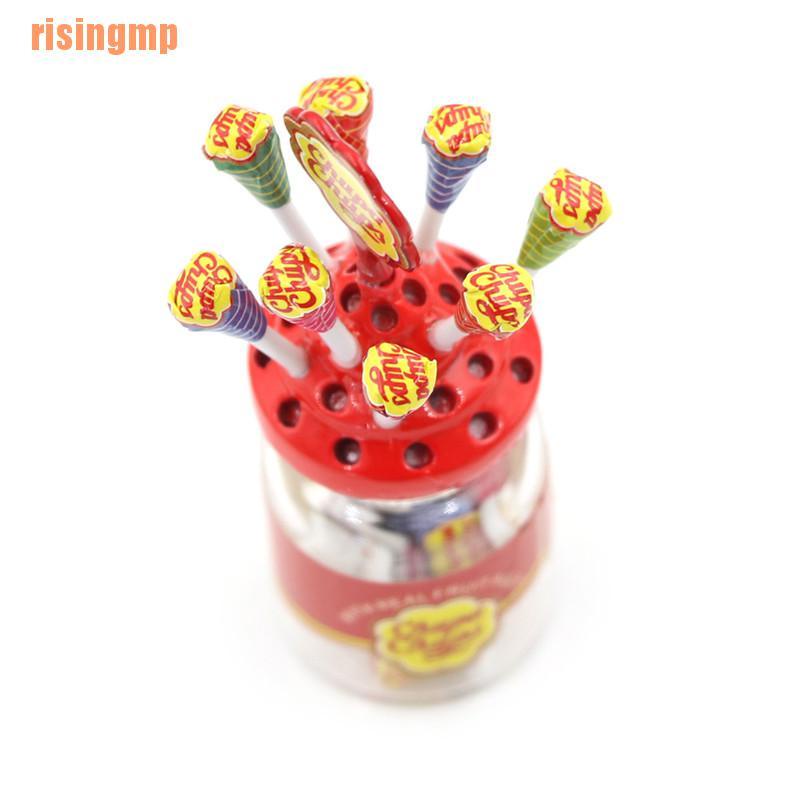 Mô Hình Kẹo Mút Mini Tỉ Lệ 1: 12 Dùng Trang Trí Nhà Búp Bê