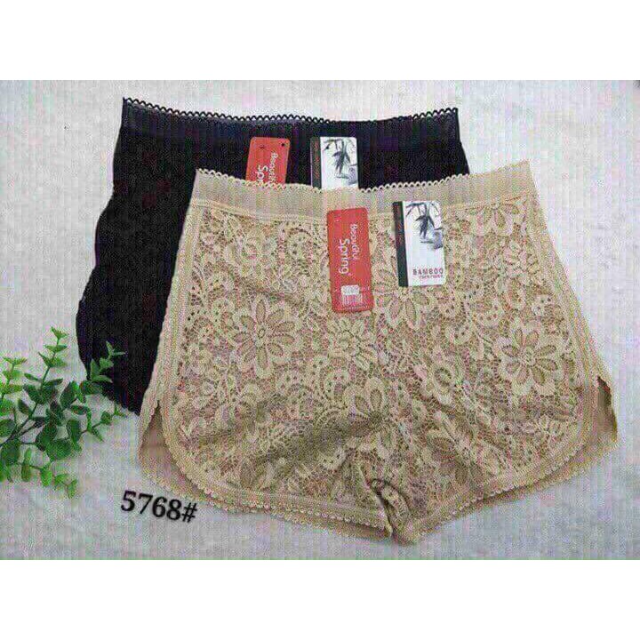 Combo 2 Quần Đùi Ren Họa Tiết Hoa Cúc Mặc Trong Váy