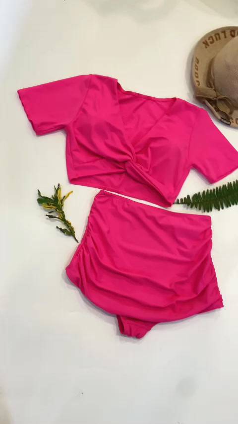 Bikini, Đồ Bơi Đi Biển Hai Mảnh Xoắn Ngực Nhiều Màu ODERI HM-005 | BigBuy360 - bigbuy360.vn