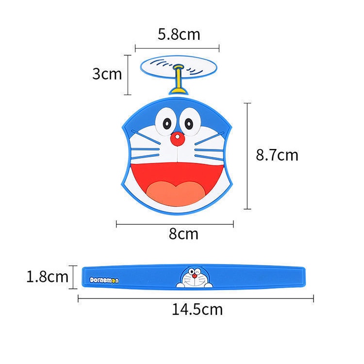 Miếng Dán Trang Trí Tay Nắm Cửa Xe Hơi Chống Va Chạm Chống Trầy Xước Họa Tiết Hoạt Hình Dễ Thương