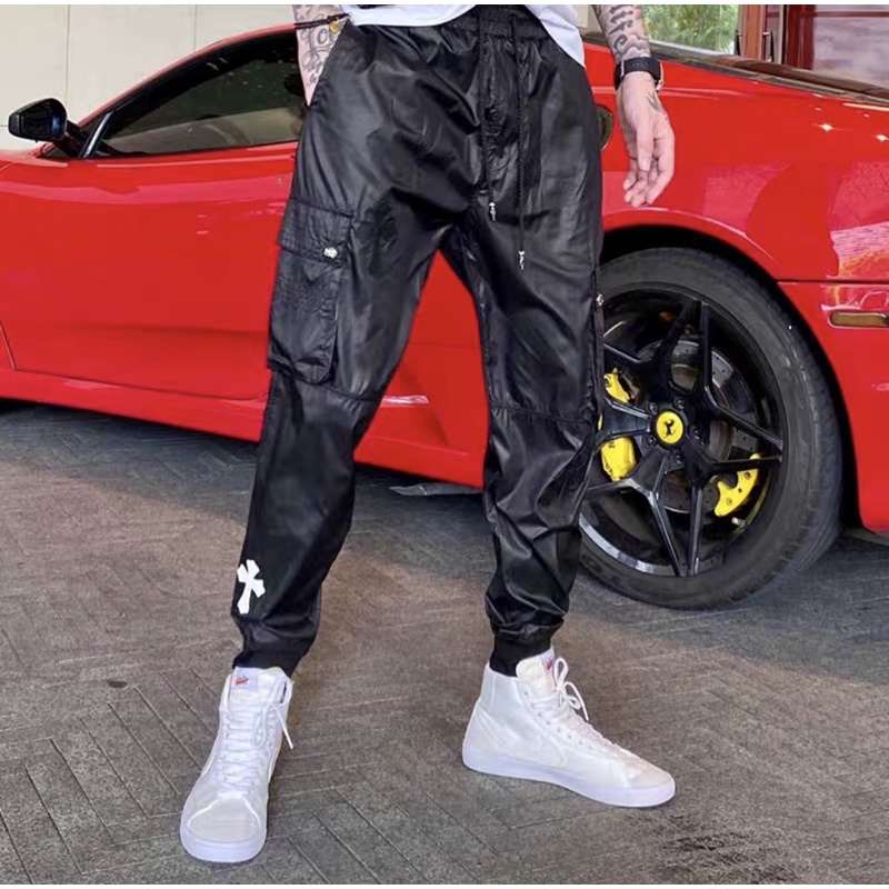 Quần da Chrome Hearts cho nam hàng cao cấp ⚜️