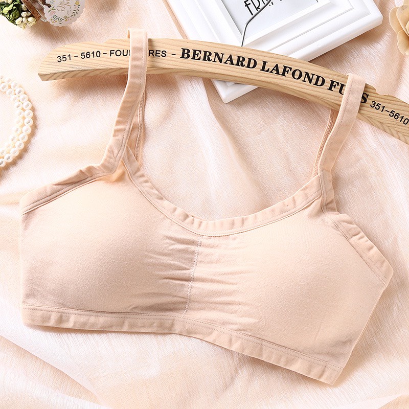 Áo Bra Nữ 3 Dây Cotton Có Đệm Ngực