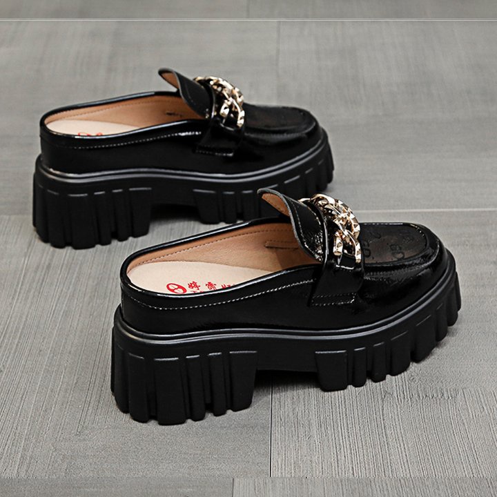 Sục Lưới đế cao 8CM da vi sợi S599 2001
