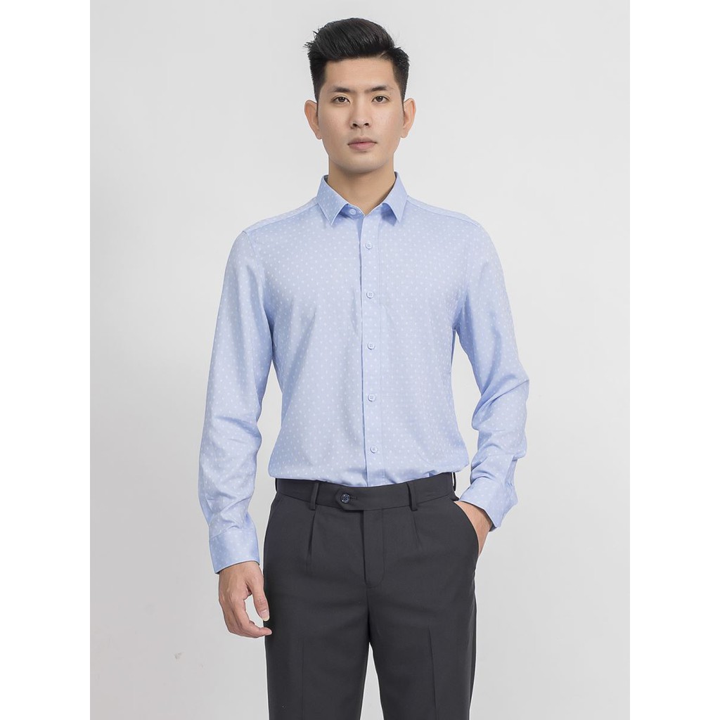 Áo Sơ Mi Dài Tay Nam Aristino -  Dáng Slim Fit –