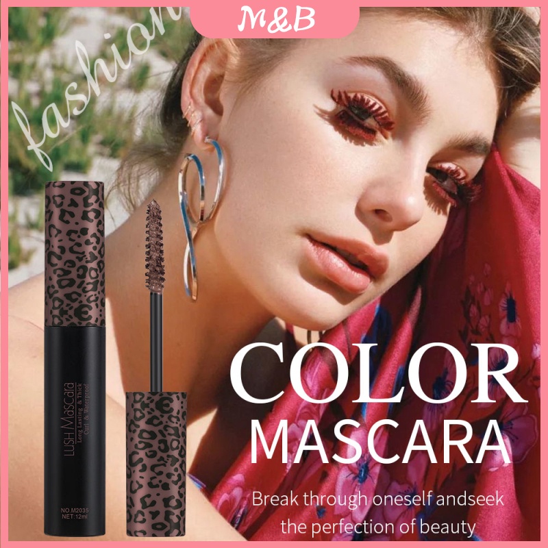 1 Pack of Color Mascara, Naturally Slim, Curled and Lengthened Blue, Green and Purple Waterproof Eyelashes | WebRaoVat - webraovat.net.vn