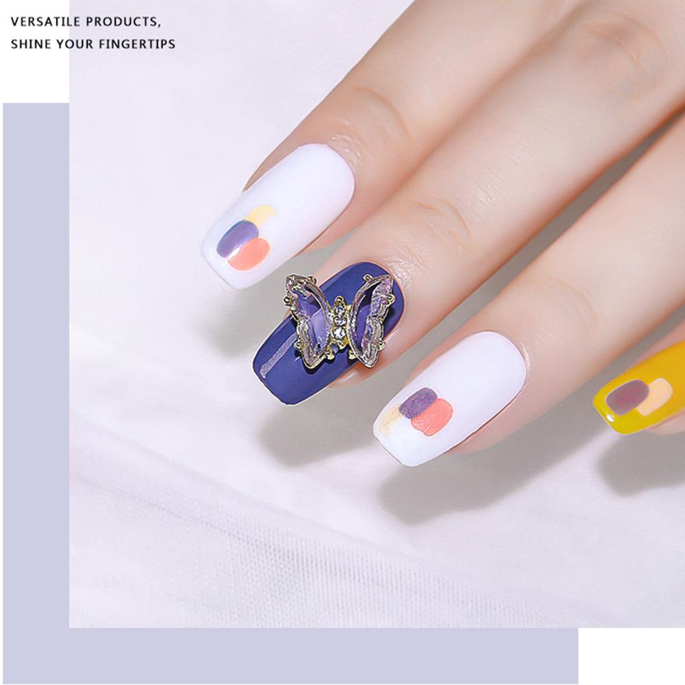 Phụ Kiện Trang Trí Móng Tay Hình Bướm Bằng Hợp Kim Lấp Lánh