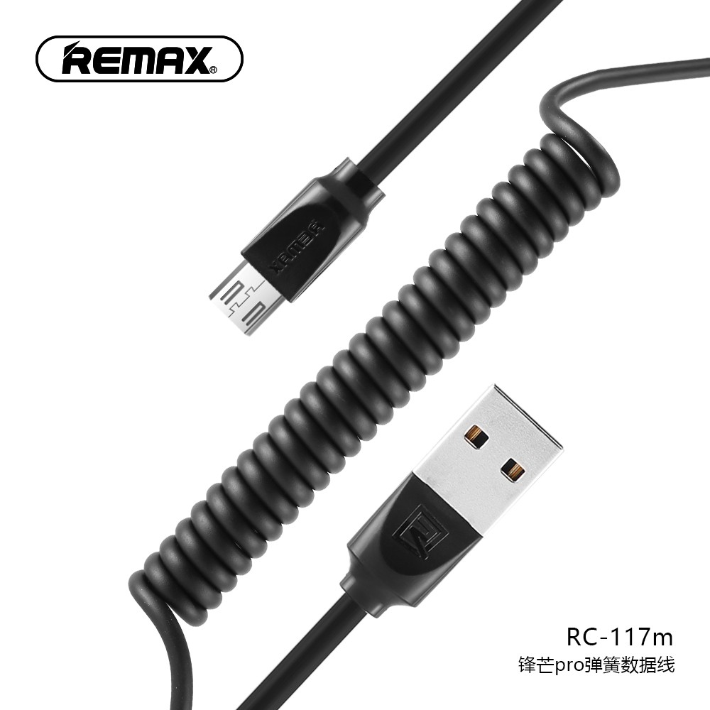 Cáp Sạc Remax RC-117m ✓ Siêu bền hỗ trợ sạc nhanh ✓ Cáp Android