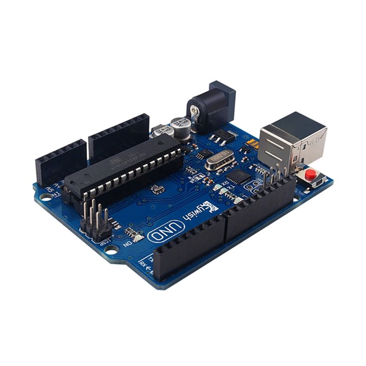 Kit Arduino UNO R3 Chip Cắm MEGA328P - KIT Học Tập Arduino Cơ Bản Cho Học Sinh, Sinh Viên