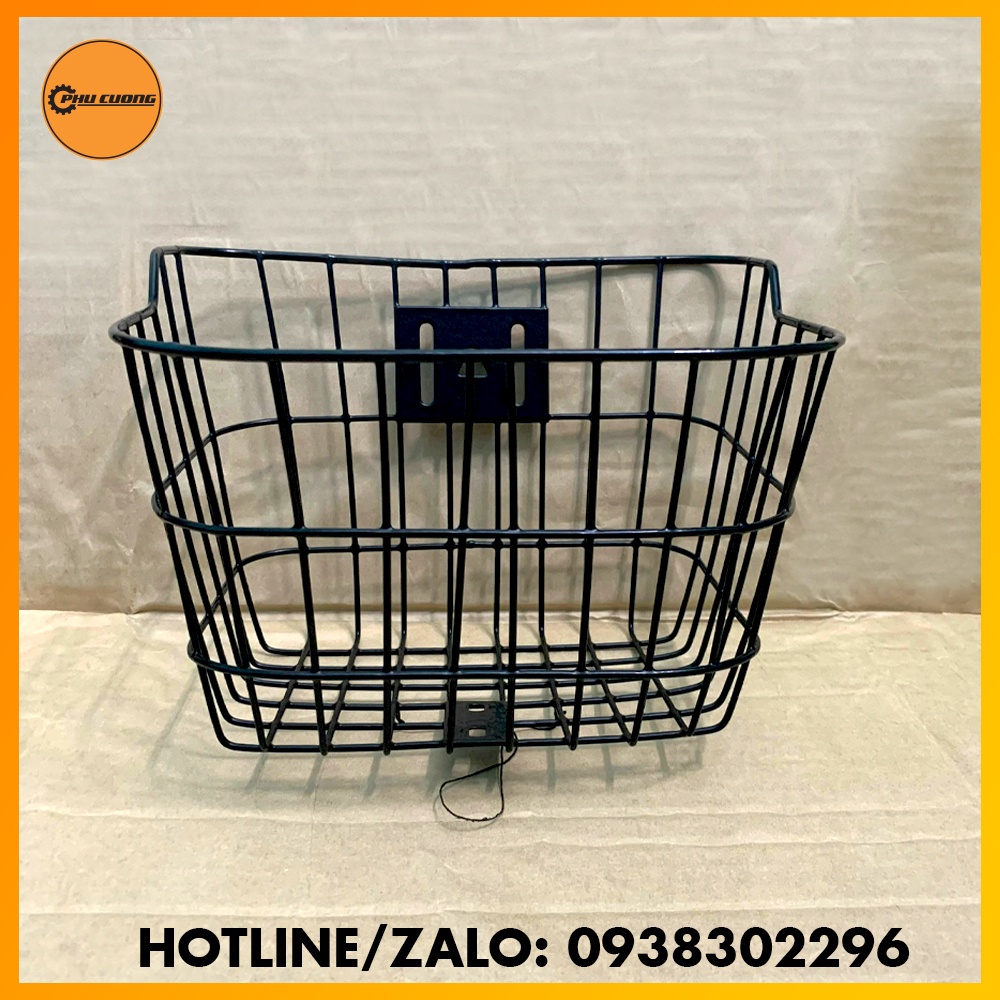 Rổ xe đạp cao cấp - sơn tĩnh điện chống rỉ