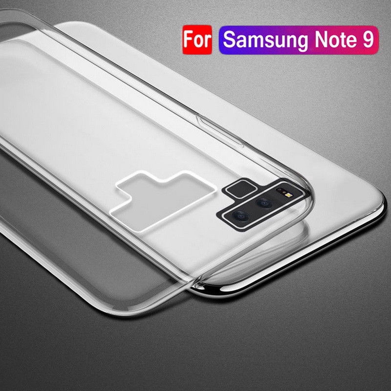 Ốp điện thoại TPU trong suốt siêu mỏng bảo vệ cao cấp cho Samsung Galaxy Note 9 | BigBuy360 - bigbuy360.vn