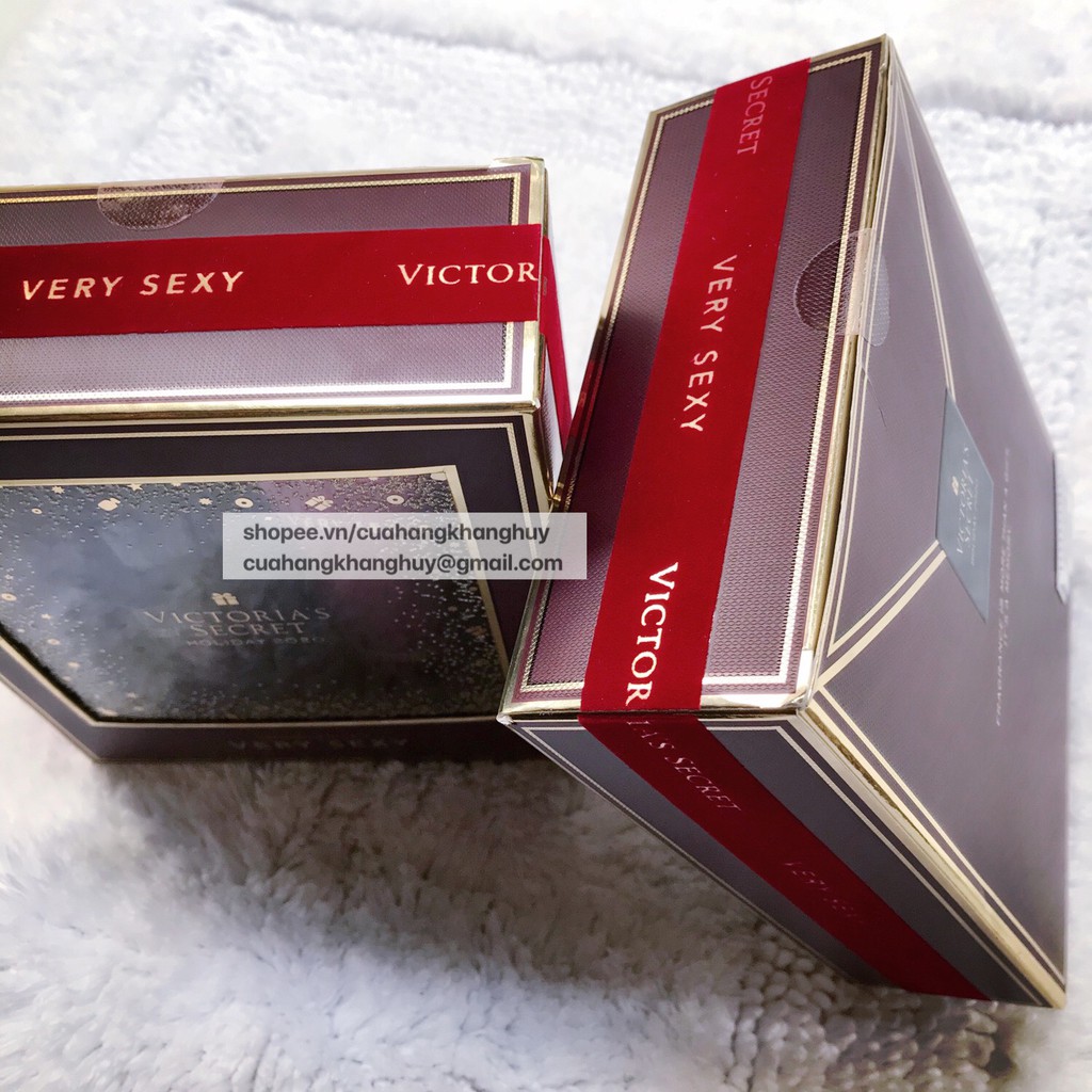 Bộ Victoria's Secret Very Sexy gồm Xịt thơm 75 ml & Dưỡng thể 100 ml (Mỹ) | Thế Giới Skin Care