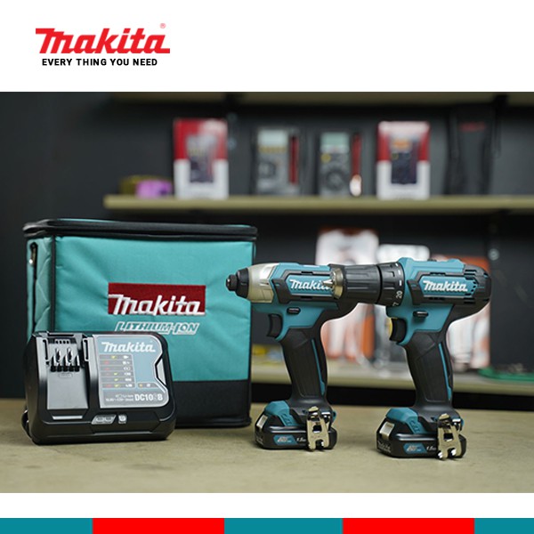 COMBO máy bắn vít Makita CLX201S (TD110D+DF331D) (12V MAX) | Makita chính hãng