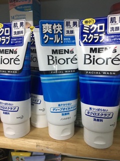 Sữa rửa mặt Biore Men's