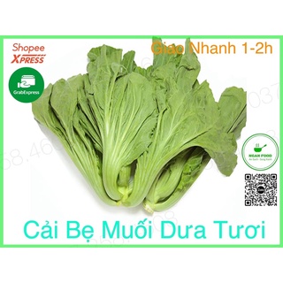 Cải Bẹ Muối Dưa Tươi ( Dưa Cải Bẹ) Rau Củ Tươi Sạch Đà Lạt Mới Về Giao Nhanh Hoả Tốc 1-2h (HCM)