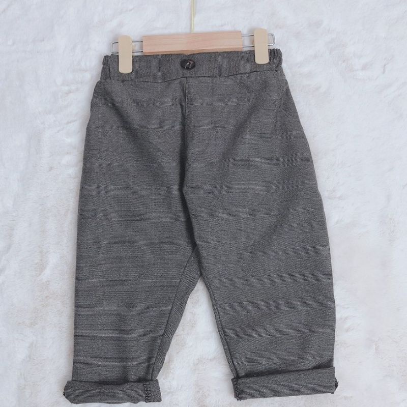 Quần Vải Phong Cách Vintage hàn Cho Bé Trai Và Bé Gái