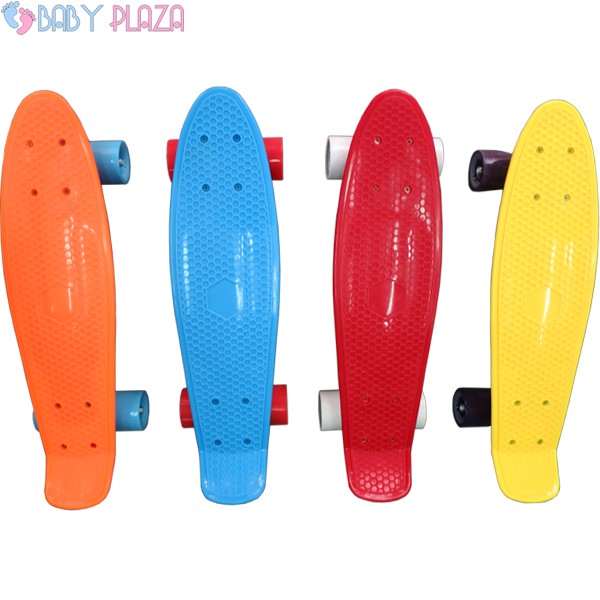 Ván trượt Skateboard Penny nhập khẩu cao cấp - tiêu chuẩn thi đấu - đỏ