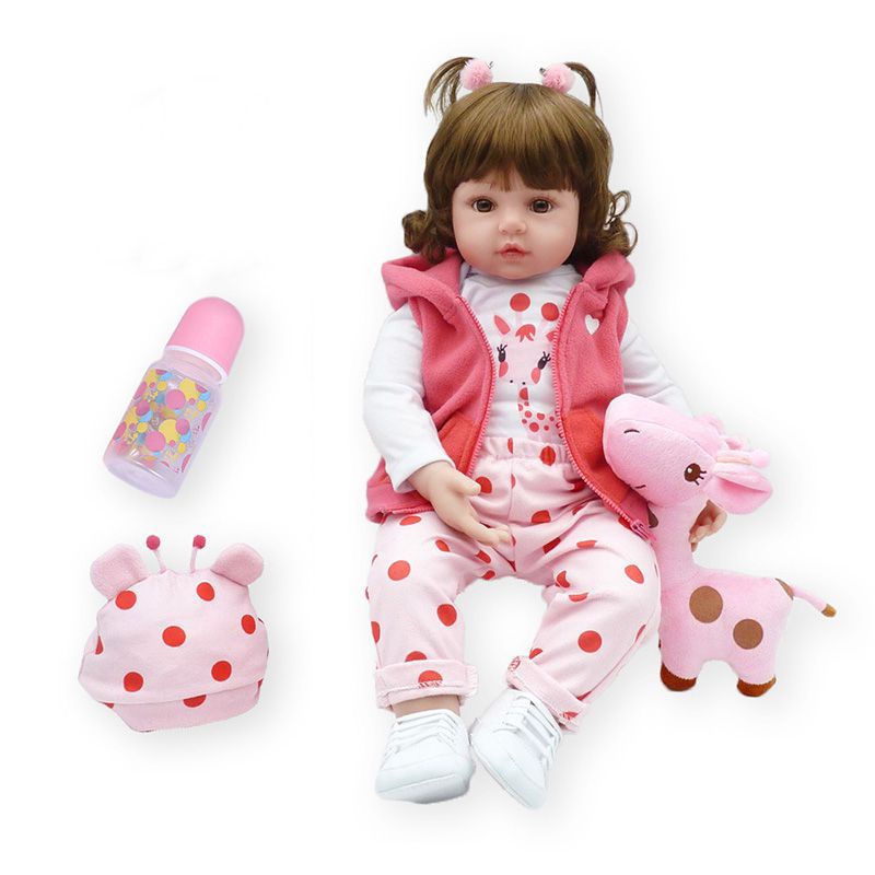 Búp Bê Em Bé Bằng Silicon 48cm / 58cm