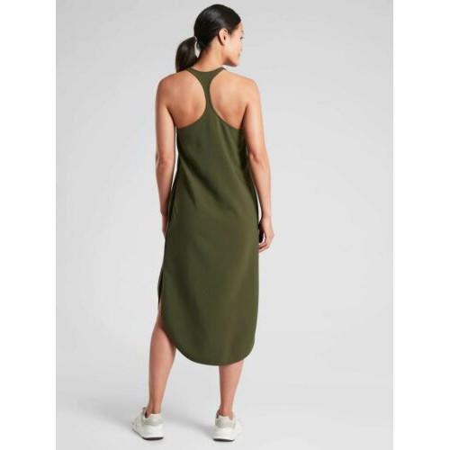 Váy hai dây Chính hãng Athleta 531184 Illuminate Dress Work Travel size L, XL
