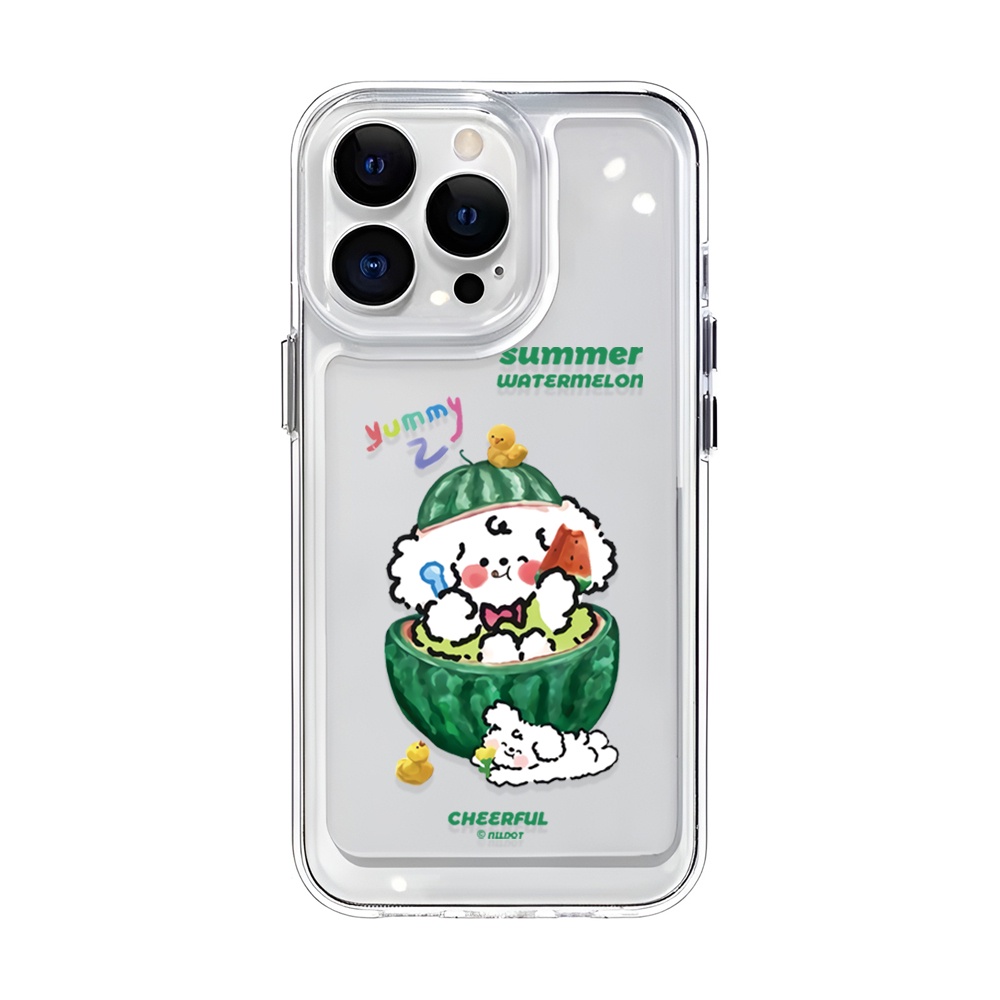Ốp Điện Thoại Trong Suốt Hình Dưa Hấu Cho iphone 14ProMax 14Plus 13 11 12 7Plus X XR XS Max 8 7