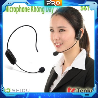 MicroPhone Không Dây Cho Máy Trợ Giảng SHIDU S611 Màng lọc âm tốt càm trở bụi bẩn và tạm âm từ bên ngoài